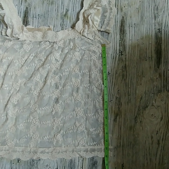 Blue Asphalt BOHO lace top extra small - Picture 7 of 7